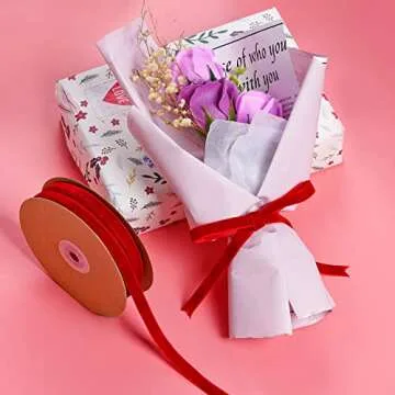 Luxurious Miayon Velvet Ribbon for Crafting and Gifts