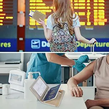 Stylish ACdream RFID Blocking Passport Holder for Travelers