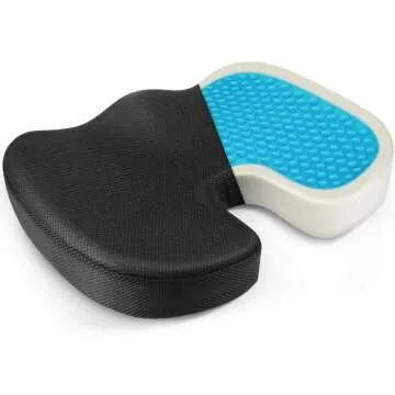 Memory Foam Seat Cushion for Sciatica Relief