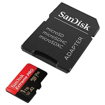 SanDisk Extreme Pro 1TB microSDXC Card Perfect for 4K Video