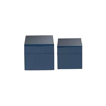 Elegant A & B Home Decorative Jewelry Boxes Set of 2