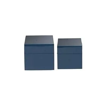 Elegant A & B Home Decorative Jewelry Boxes Set of 2