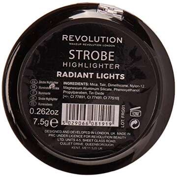 Makeup Revolution Strobe Highlighter, Radiant Lights, 7.5g