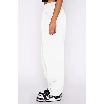 DISCIPBUSH Women's Baggy Cargo Pants - Stylish & Comfy Essentials