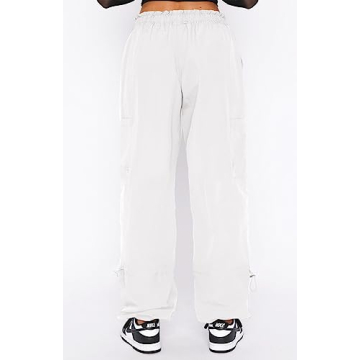 DISCIPBUSH Women's Baggy Cargo Pants - Stylish & Comfy Essentials