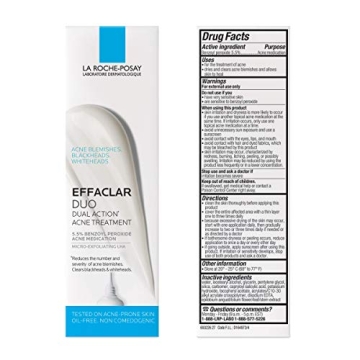 La Roche-Posay Effaclar Duo Acne Treatment Cream 0.7 Fl Oz