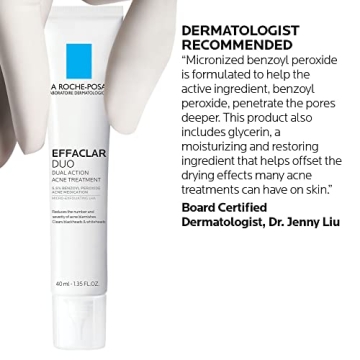 La Roche-Posay Effaclar Duo Acne Treatment Cream 0.7 Fl Oz