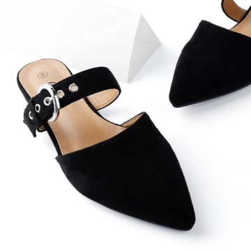 Rekayla Women Adjustable Mules Shoes for Comfort and Style