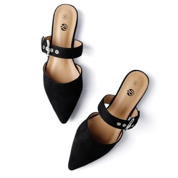 Rekayla Women Adjustable Mules Shoes for Comfort and Style
