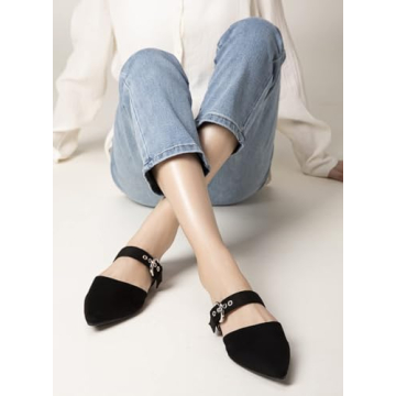 Rekayla Women Adjustable Mules Shoes for Comfort and Style