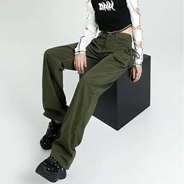 Women's Fashion Jeans Regular Relaxed Fit Straight Leg High Waisted Trendy Vintage Boyfriend Juniors Mom Fit Y2K Jeans