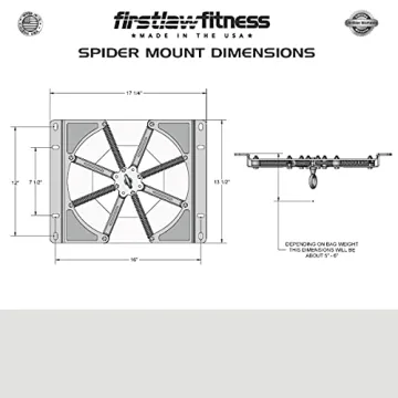Firstlaw Fitness Spider Mount 140 Heavy Bag Hanger