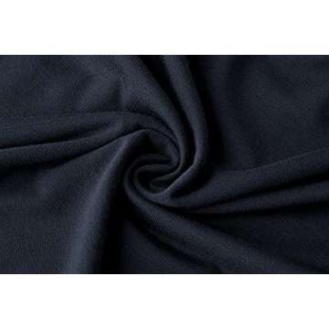 Kindcall Lightweight Basic Yoga Crop Tops Slim Fit Long Sleeve Workout Shirts for Women (Navy Blue,Medium)