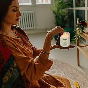 Aromatherapy Lavender Soy Candles 2 Pack Gift Set