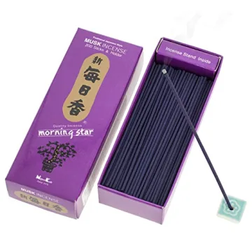 Morning Star Musk Incense - 200 Sticks for Zen Moments