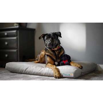 NATUROPET Organic Dog and Cat Bed - Eco-Friendly Comfort