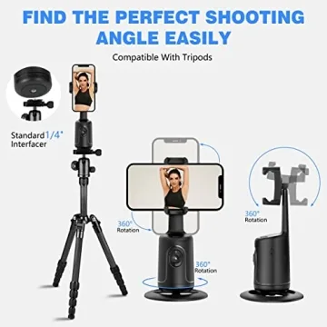Auto Face Tracking Tripod for Effortless Video Shooting