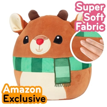 Buy the 8-Inch Rudolph Squishmallow for Christmas Fun