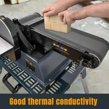 POWERTEC 4 x 36 Inch Sanding Belts for Woodworking & Metal