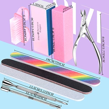Top Quality Nail File Set with Buffer & Cuticle Tools