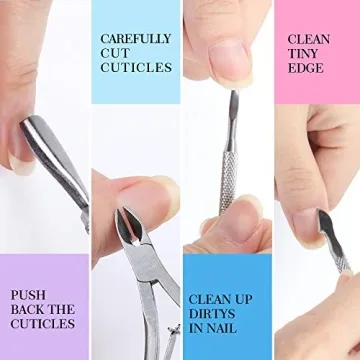 Top Quality Nail File Set with Buffer & Cuticle Tools