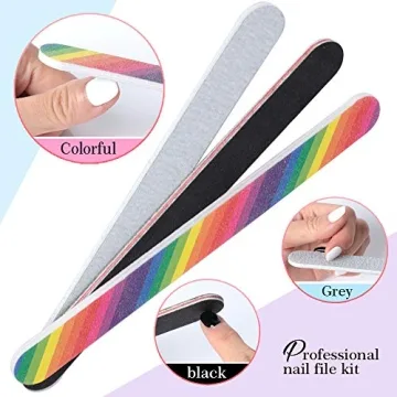 Top Quality Nail File Set with Buffer & Cuticle Tools