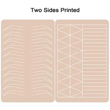 Double-Sided Practice Skin for Microblading and Artistry