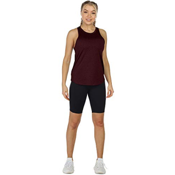 icyzone Women's Racerback Workout Tank Tops in 3 Colors Pack