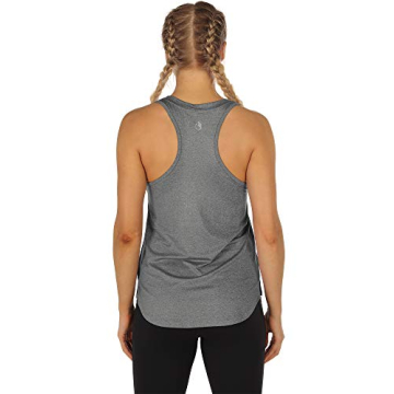 icyzone Women's Racerback Workout Tank Tops in 3 Colors Pack