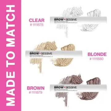 wet n wild Brow-Sessive Eyebrow Shaping Makeup Gel Brown