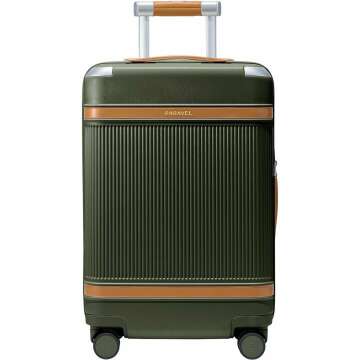 Eco-Friendly Paravel Luggage | Safari Green Color