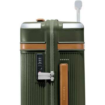 Eco-Friendly Paravel Luggage | Safari Green Color