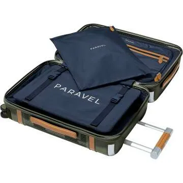 Eco-Friendly Paravel Luggage | Safari Green Color