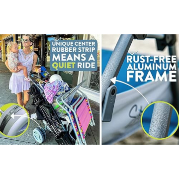 Strolee Collapsible Beach Cart for Easy Outdoor Adventures