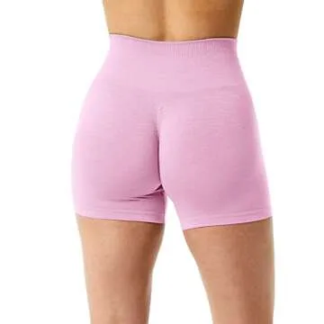 Unthewe Seamless Gym Yoga Butt Lifting Shorts for Women