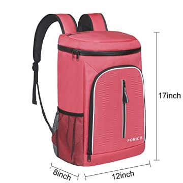 FORICH Soft Cooler Backpack - Waterproof & Leak Proof