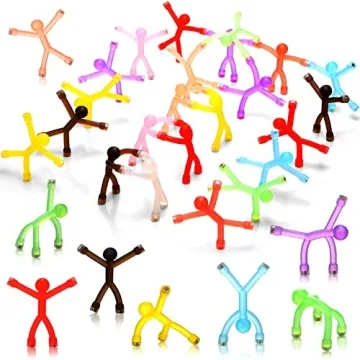 30 Pcs Humanoid Magnetic Toys - Colorful Fidget Fun for All Ages