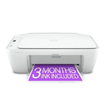 HP DeskJet 2734e Wireless All-in-One Printer with Free Ink