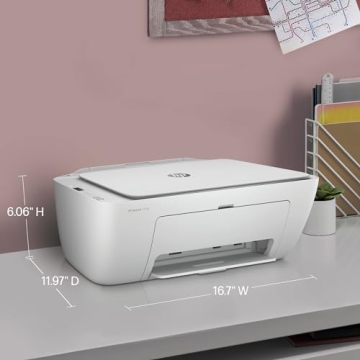 HP DeskJet 2734e Wireless All-in-One Printer with Free Ink