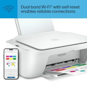 HP DeskJet 2734e Wireless All-in-One Printer with Free Ink