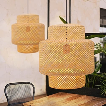 Stylish Frontsea Rattan Pendant Lighting for Modern Homes
