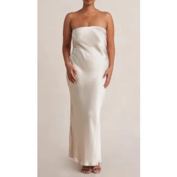 ROAONOCOMO Women Newspaper Print Tube Midi Dresses Hollow Out Off Shoulder Bodycon Maxi Dresses Strapless Sexy Clubwear