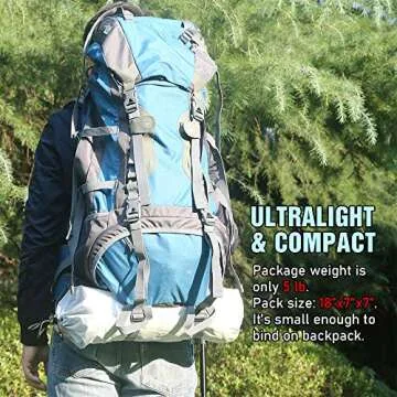 4 Persons 5lb Lightweight Tipi Hot Tents with Stove Jack, 7'3" Standing Room, Teepee Tent for Hunting Family Team Backpacking Camping Hiking (Olive Drab)