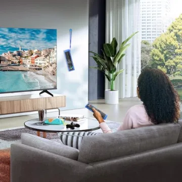 Vizio Smart TV Remote Silicone Case - Protective Glow Blue