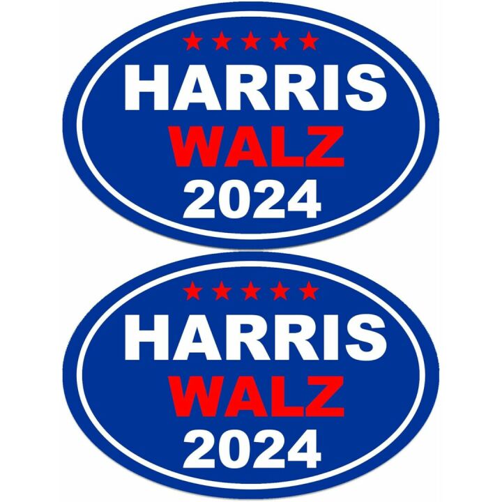 Harris Walz 2024 Magnets | Auto Bumper Stickers
