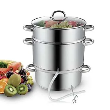 Top-notch Stainless Steel Steamer for Juicing