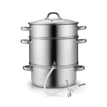 Top-notch Stainless Steel Steamer for Juicing