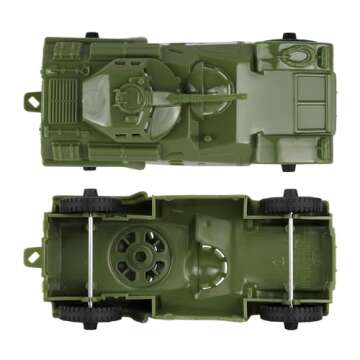 TimMee Armored Cars - Durable Plastic Toys for Play