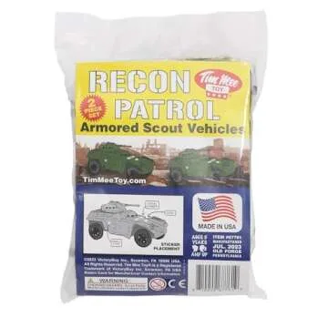 TimMee Armored Cars - Durable Plastic Toys for Play