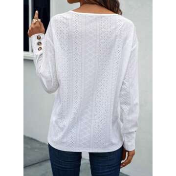 Dokotoo Elegant White Blouses for Women - Trendy Style